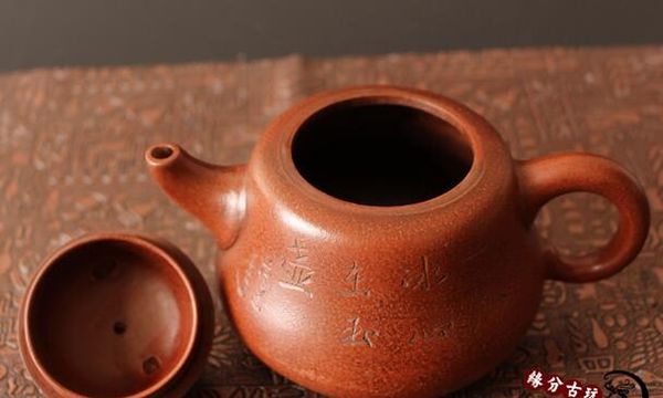 

gu jingzhou раздел фиолетовый песок горшок все ручной знаменитый старый фиолетовый песок горшок античный старый дыня-образный буквенное набо