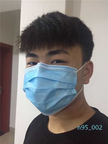 

In Stock!Disposable Face Masks with Elastic Ear Loop 3 Ply Breathable and Comfortable for Blocking Dust Air Pollution Protection Pack wushon