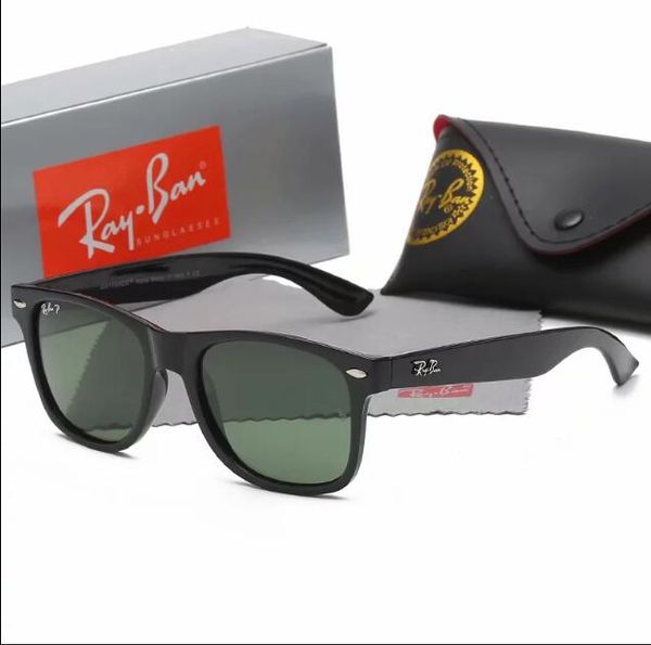 

men sunglasses polarized sunglasses dedicated driver driving day and night and night vision glasses psensitive color with original box, Black