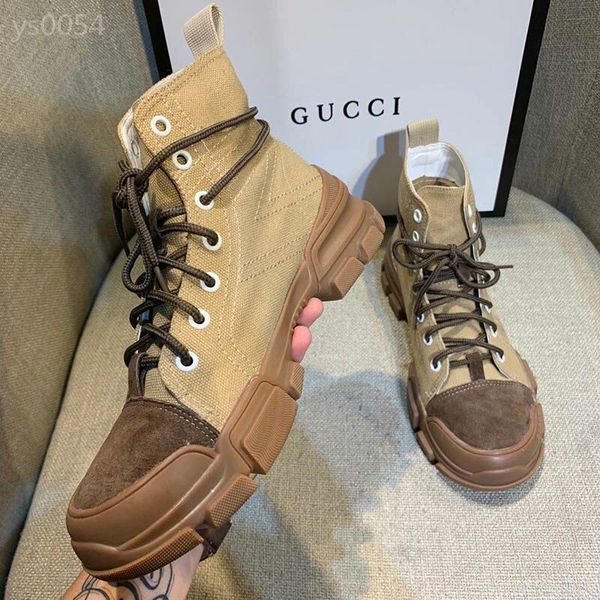 

2020 personality autumn and winter leather martin boots women's sports high-shoes short boots british flat flat factory direct sales, Black