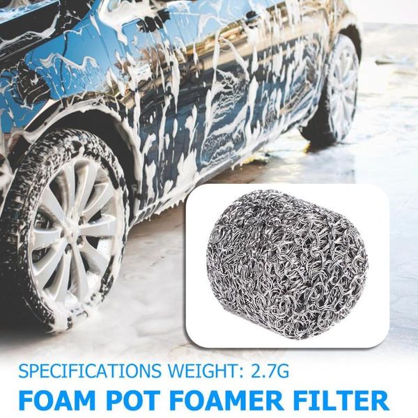 

1pc stainless steel foam lance filter lance mesh tablet for foam generator cartridge filter car wash pot