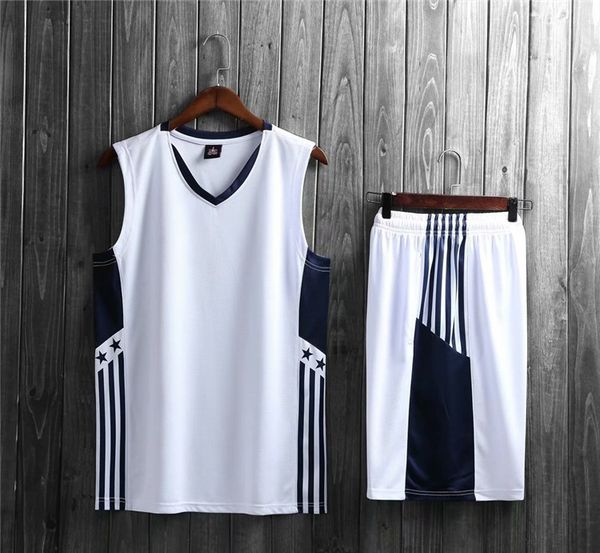 

New Style Basketball Uniform Sets Sports Jersey For Men 44