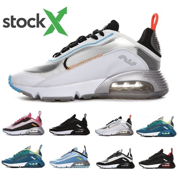 

2090 running shoes men women bred triple black pink white core oreo green blue mens trainer athletic sports sneakers