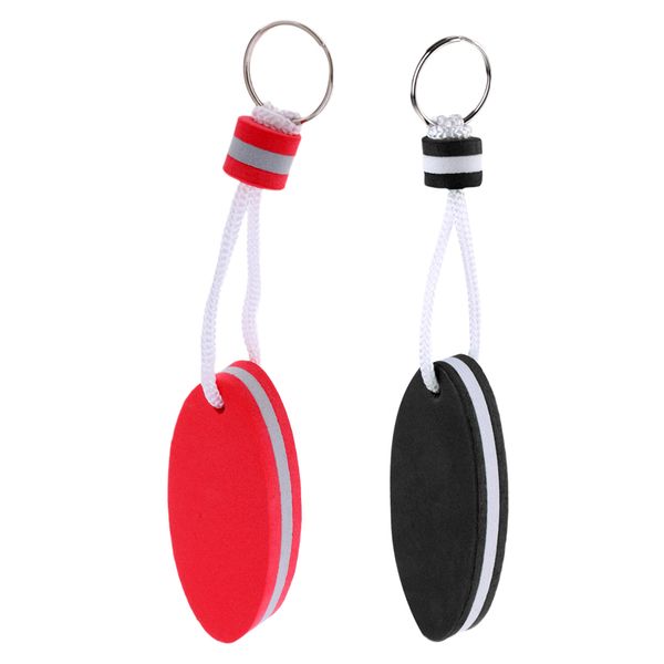 

set of 2pcs floating key ring foam keyring key chain ring for boat kayaking