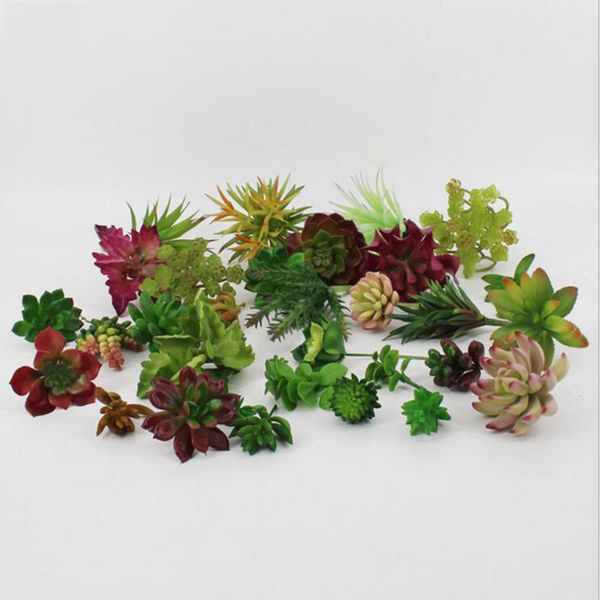 

new design artificial plants with vase bonsai tropical cactus fake succulent plant potted office home decorative flower pot