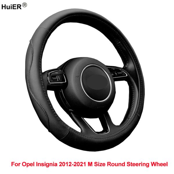 

car steering wheel cover wrap m size for insignia 2012 - 2020 2021 m size round braid on the steering wheel car accessories