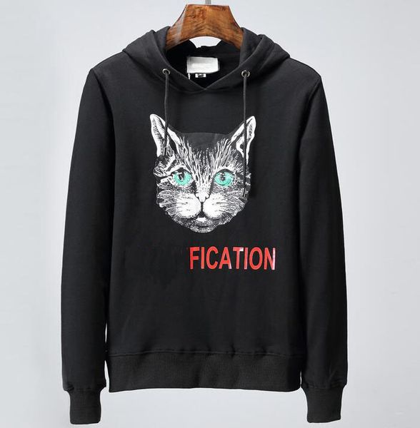 

hoodies men and women fashion sweatshirt autumn long sleeve pullover casual mens clothing size m-3xl, Black