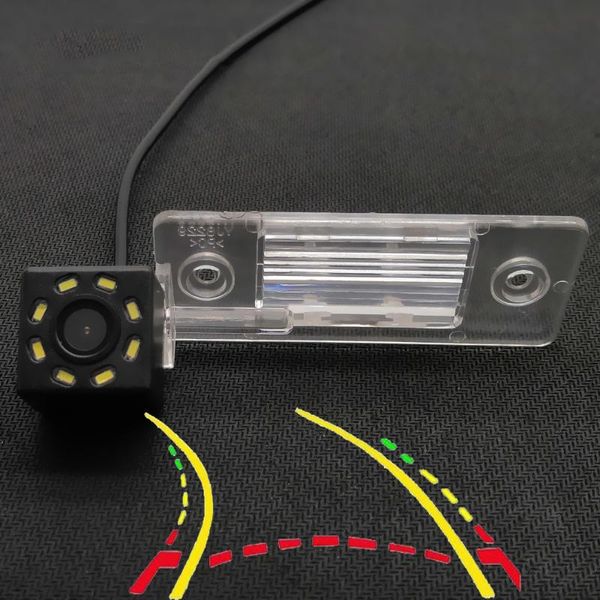 

dynamic trajectory tracks hd car rear view backup parking camera for fabia 2 2007 2008 2009 2010 2011 2012 2013 2014