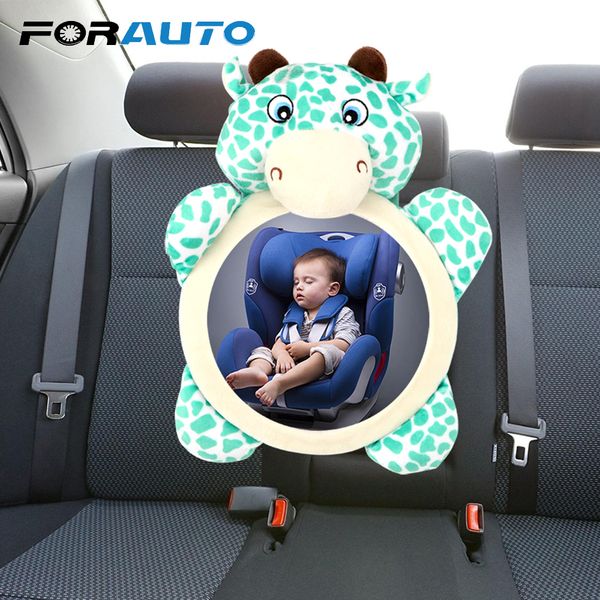 

forauto car baby mirror wide view rear mirror safety seat for kid rear facing mirrors adjustable auto accessories