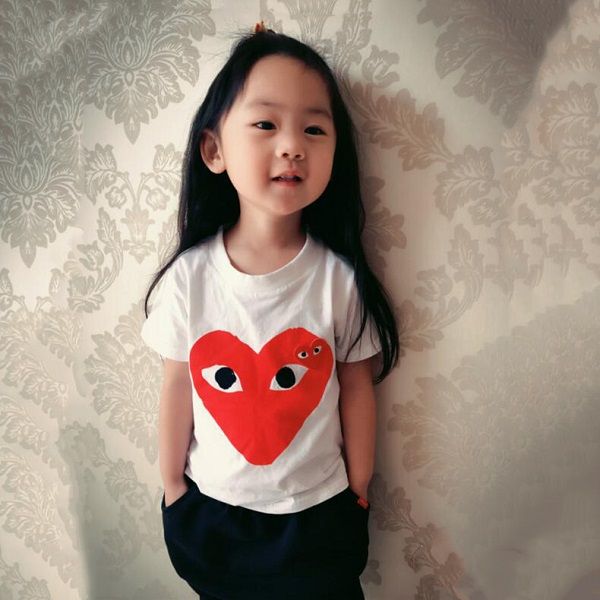

summer kids tshirt luxury designer kids clothes brand designer clothes boys girls cotton t-shirt tees parent-child clothing, Blue