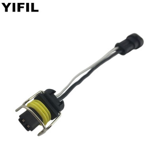 

2 pin male to 2 pin female diesel fuel injector connector plug with wire cable pigtail for cat 330 325c 336d 330d c7 c9 car