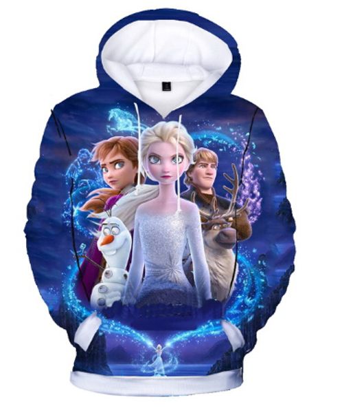 

cartoon anime girls boys hoodies kids hooded sweatshirt children spring autumn casual loose clothes 3d hoodie coat dropship, Black