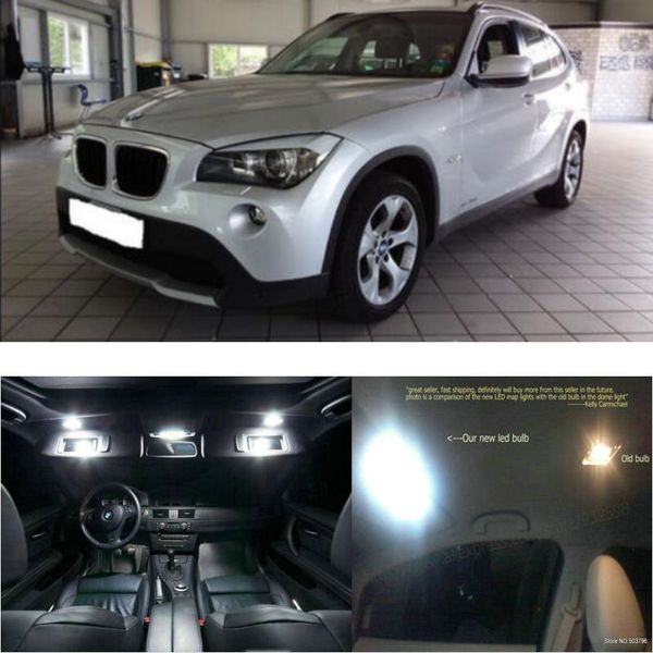 

led interior car lights for x1 e84 10-12 room dome map reading foot door lamp error 11pc