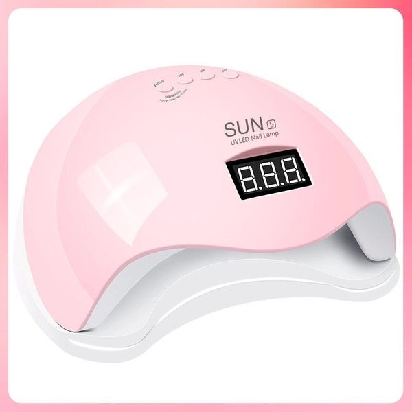 

rainsolid sun5 led nail lamp uv lamp nail 48w sun uv is suitable for all gel 24 beads led display dryer automatic induction