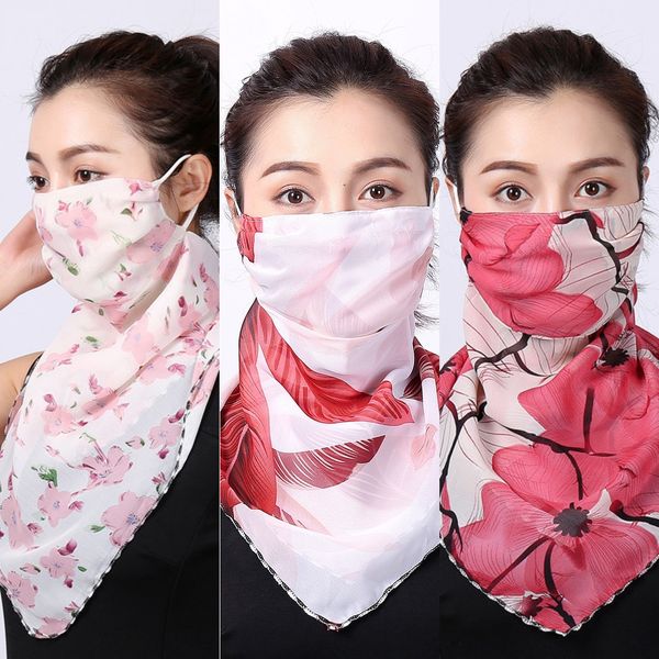 

whmcb лето велоспорт половина маска для лица прохладный ледяной шарф спорт на открытом воздухе шелк дышащий велоспорт анти-уф шеи маска для, Black