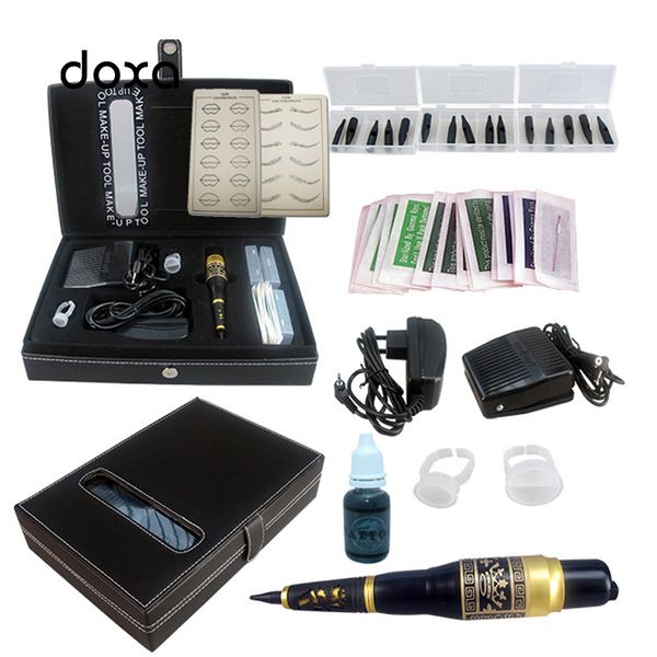 

tattoo eyebrow tattoo machine set semi-permanent makeup tool set
