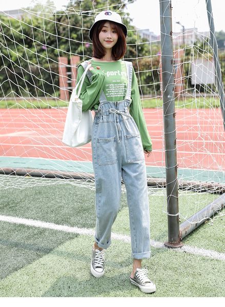 

blue gray women's tailored waist and hip princess jeans bk238