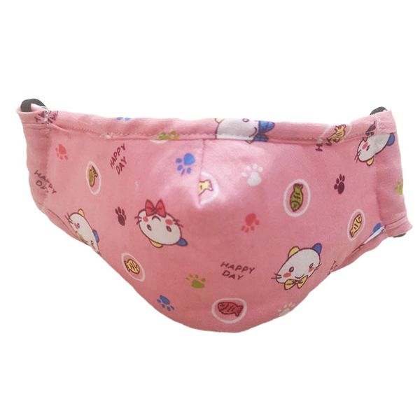 

childrens printed cotton adjustable breather mask high efficiency filtration breathable 3d fitting design 1 pcs