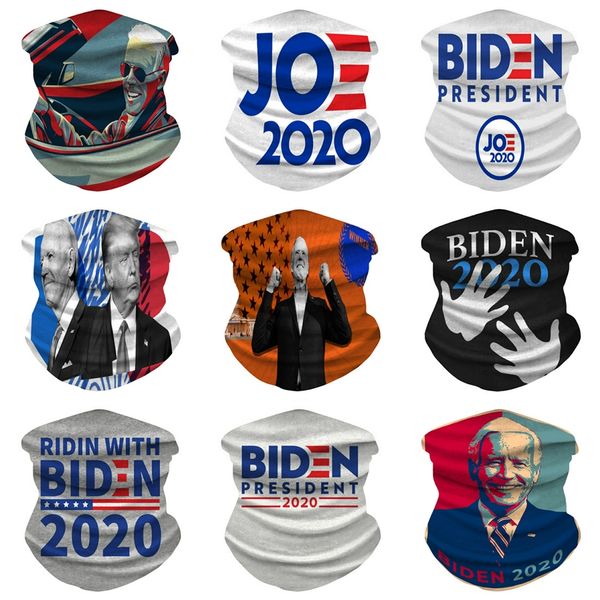 

designer silk magic biden mask face mask 14 styles chiffon handkerchief outdoor windproof half face dust-proof sunshade #743, Black