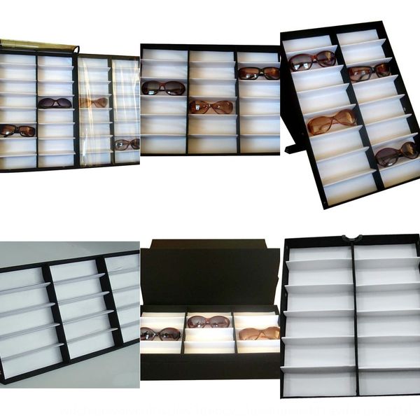 

portable case portable counter dust-proof glasses display box special glasses storage display box