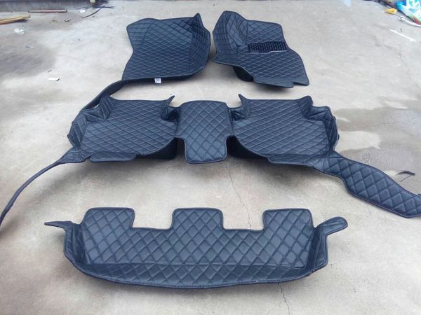

good quality mats custom car floor mats for right hand drive mitsubishi delica d5 7 seats 2018-2007 waterproof durable carpets