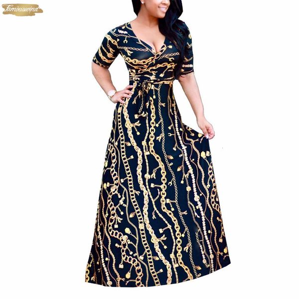 

arrival half women maxi dresses v neck new sleeve womens fashion iron print long party dress autumn d1150 designer clothes, Black;gray