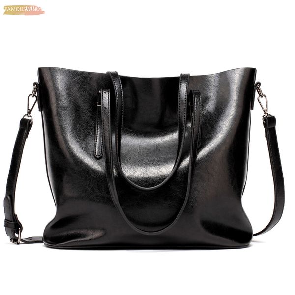 

brand women leather handbags womens pu tote bag large female shoulder bags bolsas femininas femme sac main brown black red