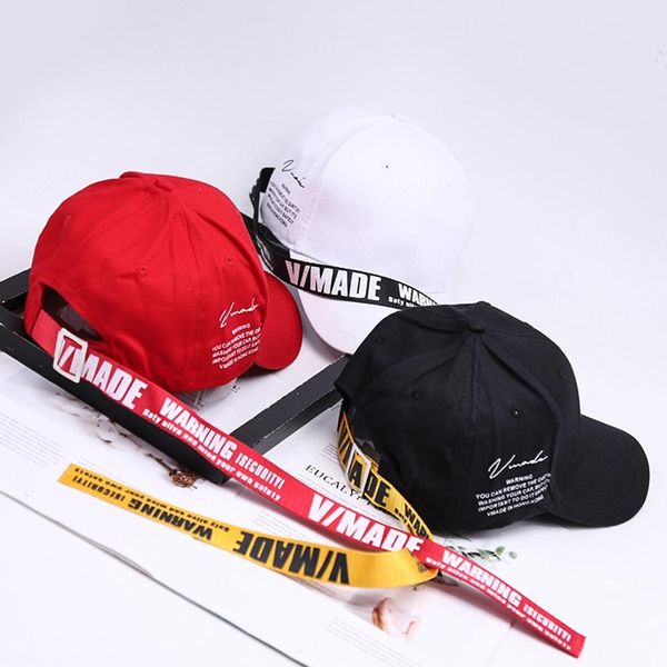 

long belt cotton baseball cap fashion men hip hop letter embroidered snapback ball personality hat outdoor travel sports sun hat jj19891, Blue;gray