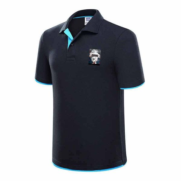 

бренд рубашка мужчины 2020 лето повседневная хлопчатобумажная рубашка с коротким рукавом дышащая camisa para hombre golftennis, White;black