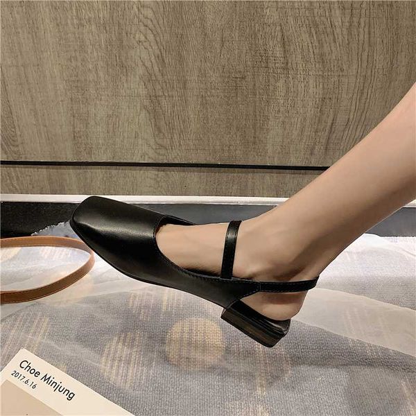 

flat loafers for woman summer square toe ballet flats casual slip on shoes women comfort shallow flat leather shoes, Black
