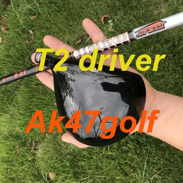 

2019 oem quality new golf driver t2 driver 9 5 or 10 5 degree with graphite tourad iz6 tiff haft headcover wrench golf club