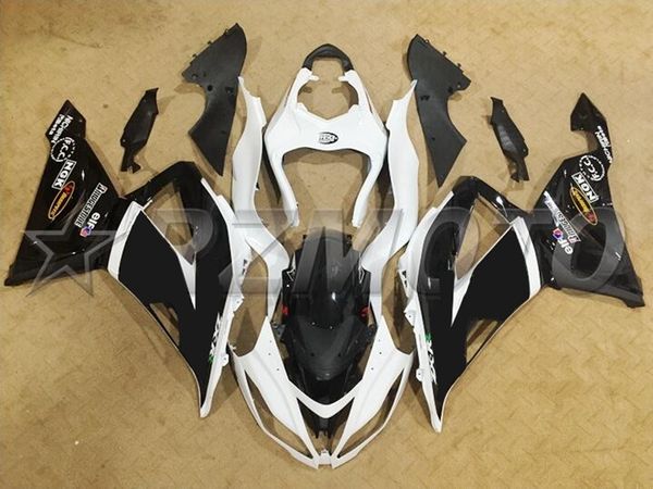 

4 gifts new abs injection mold motorcycle fairings kit fit for kawasaki ninja zx-6r 599 zx6r 2013 2014 2015 2016 2017 black white