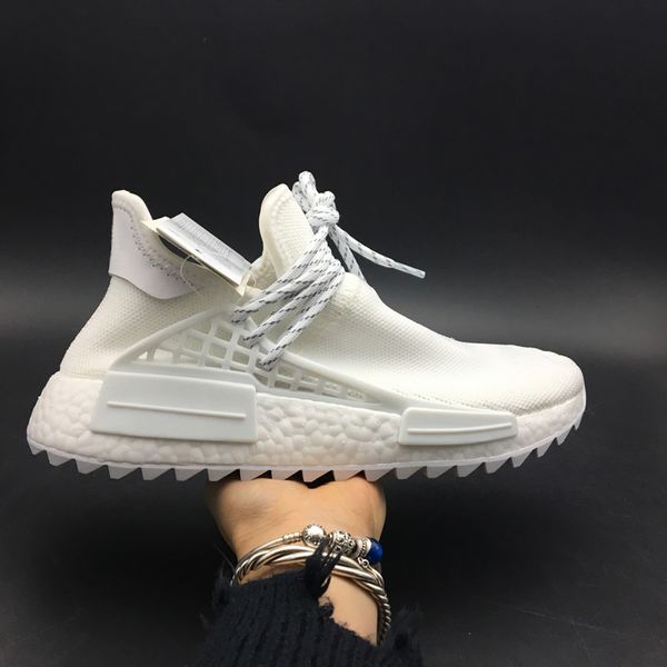 

Reflective Human Race World Running Shoes Pharrell Williams Fashion Designer Sneakers for Men Women Sport Shoes Casual Trainers