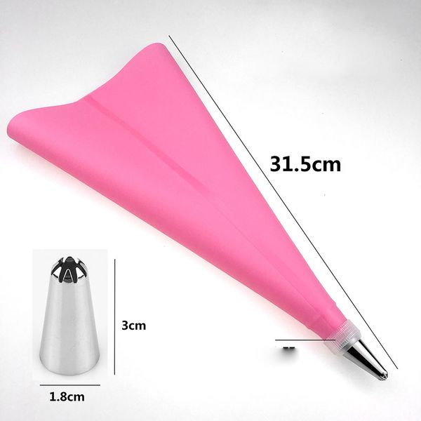

12pcs/set nozzles for confectionery bag cake icing decorating tools confectionery nozzles cream nozzles reusable pastry bag
