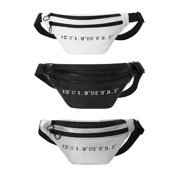 

women waist chest pack casual leather travel hip fanny pouch shoulder bags