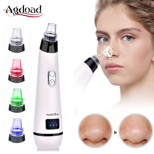 

facial massage blackhead vacuum suction pore cleaner blackhead acne removal tools 3 colors light pn rejuvenation skin care
