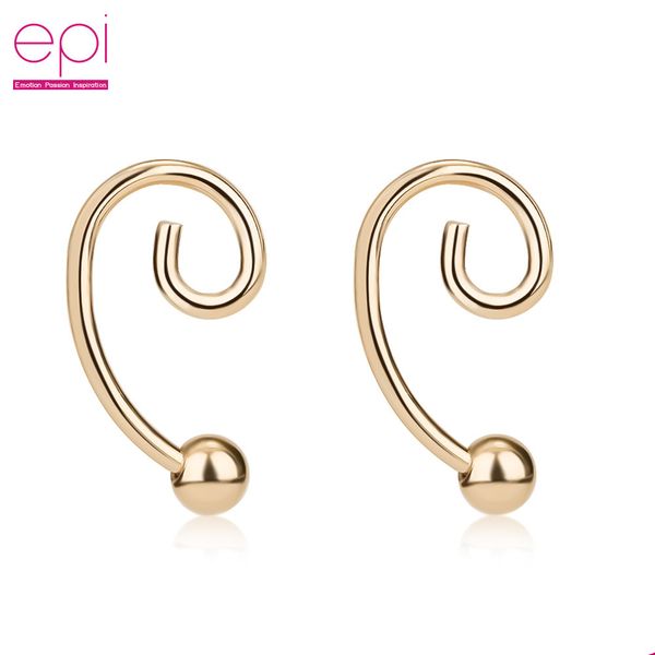 

epi bohemia ethnic personality round spiral drop earrings exaggerated love heart whirlpool gear earrings for women beach jewelry