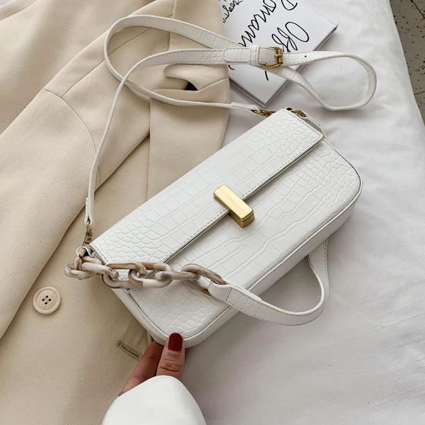 

acrylic chain armpit bags small crossbody bags for women 2020 summer simple shoulder handbags female travel cross body bag