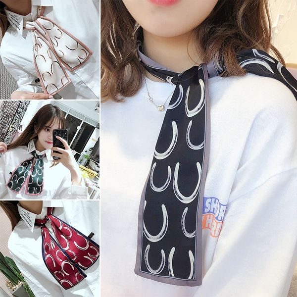 

Fashion Silk Like Scarf Satin Hair Scarf Fashion Neck Scarfs for Women