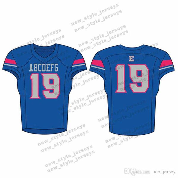 

72Men 2019 Youth Football Jerseys Army Green Wine Red Embroidery Logos Stitched Custom Any name Any number Jerseys