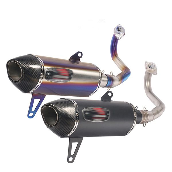 

2017 18 19 years motorcycle scooter for yamaha xmax250 front section xmax300 modified exhaust pipe section