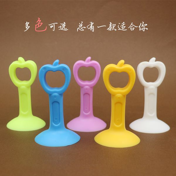 

extended edition silicone door hole-hand crash cushion plastic blocking rubber door toilet door suction maker