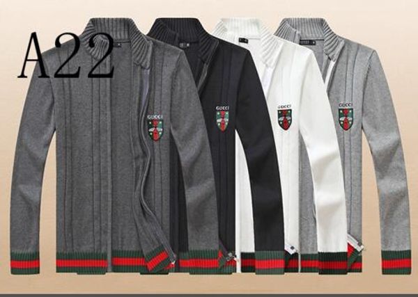 

striped autumn and winter designers men's high collar sweater black pullover men's cotton sweater men's sweater, White;black