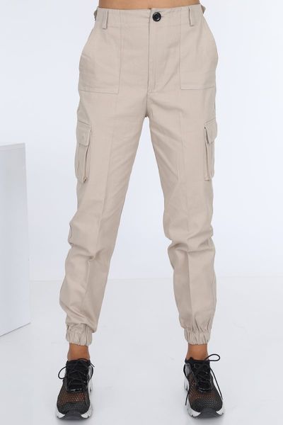 

cargo pocket pants, Black;white