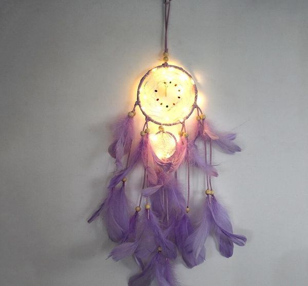 

led shine dream catcher bedroom small night light sitting room decoration birthday party gift boy girl fashion toys wy373q
