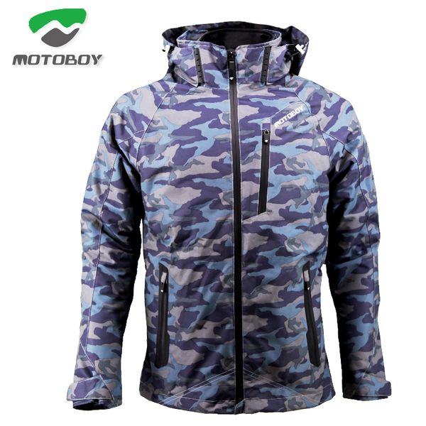 

motoboy мужская зимняя камуфляжная куртка для верховой езды на мотоцикле с водонепроницаемым и теплым вкладышем и протекторами ce для 4 сезо
