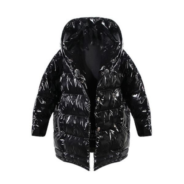 

womens designer down coat reflective hiphop coat streetwear winter womens clothes for wholesale 2019 new 2 colors sell ing, Black
