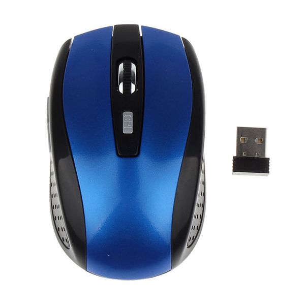 Mouse USB Ricevitore mouse wireless ottico da 2,4 GHz Smart Sleep Risparmio energetico Computer Tablet PC Laptop Desktop