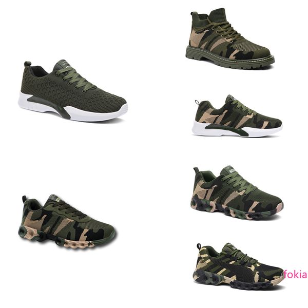 

hotsale 2020 no-brand дизайнерская обувь мужчины женщины кроссовки камуфляж army green открытый тренер сиэз 36-44 стиль 27