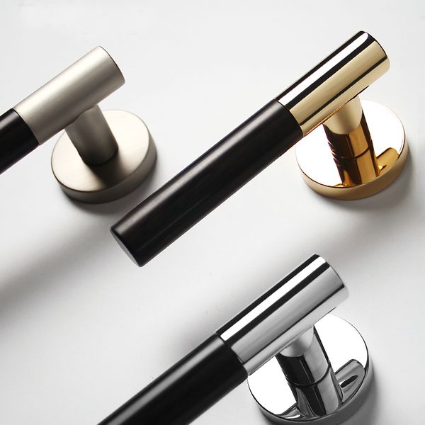 2019 New Chinese Door Lock Indoor Bedroom Door Lock Set Simple Red